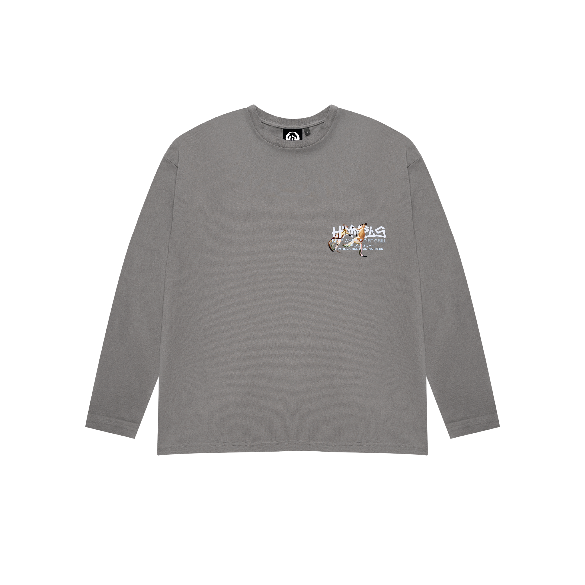 AUSTRALIAN CHARCOAL LONGSLEEVE