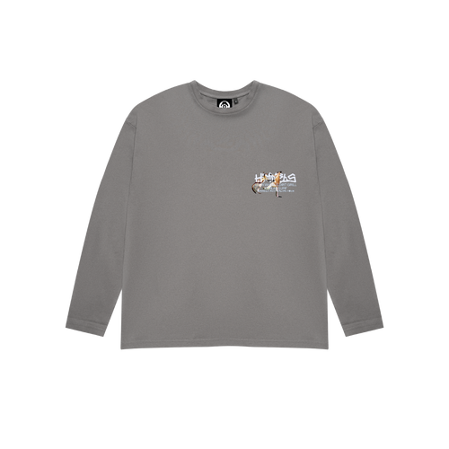 AUSTRALIAN CHARCOAL LONGSLEEVE