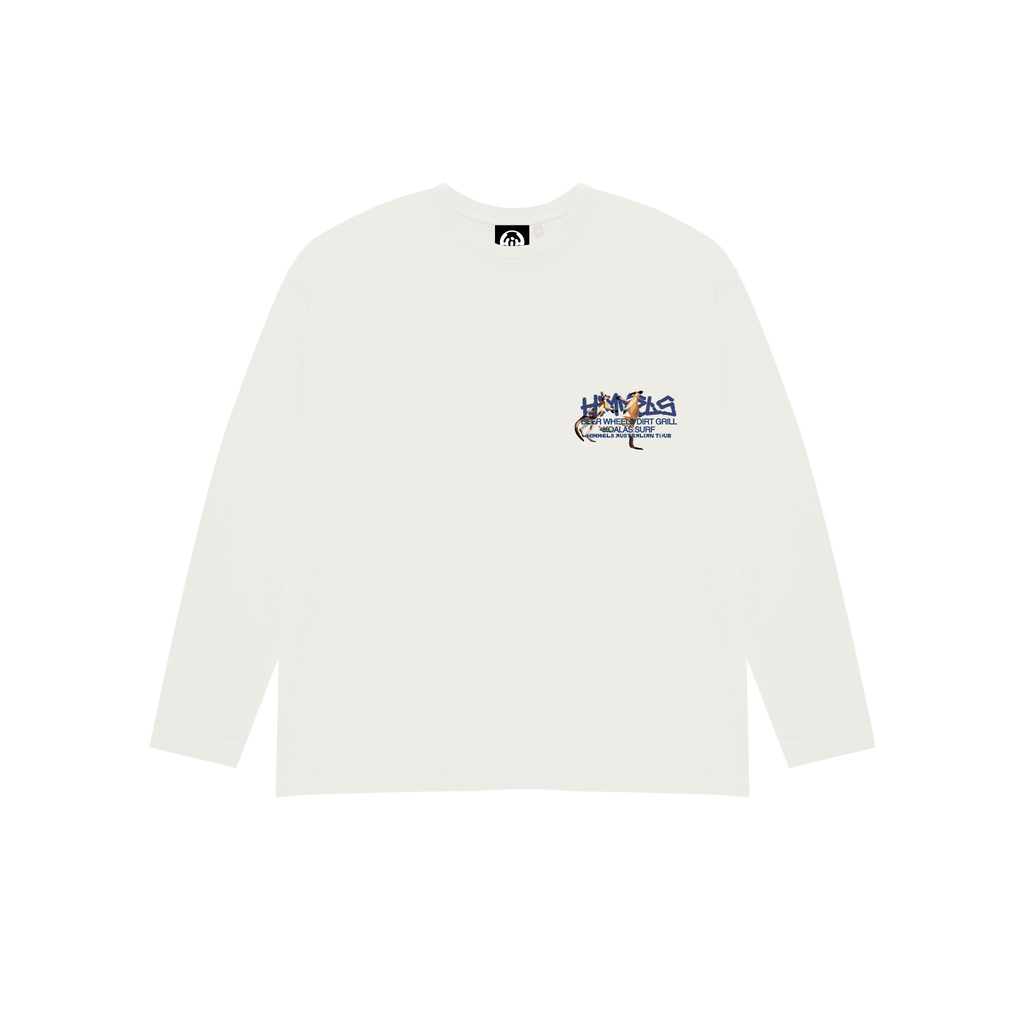 AUSTRALIAN WHITE LONGSLEEVE 