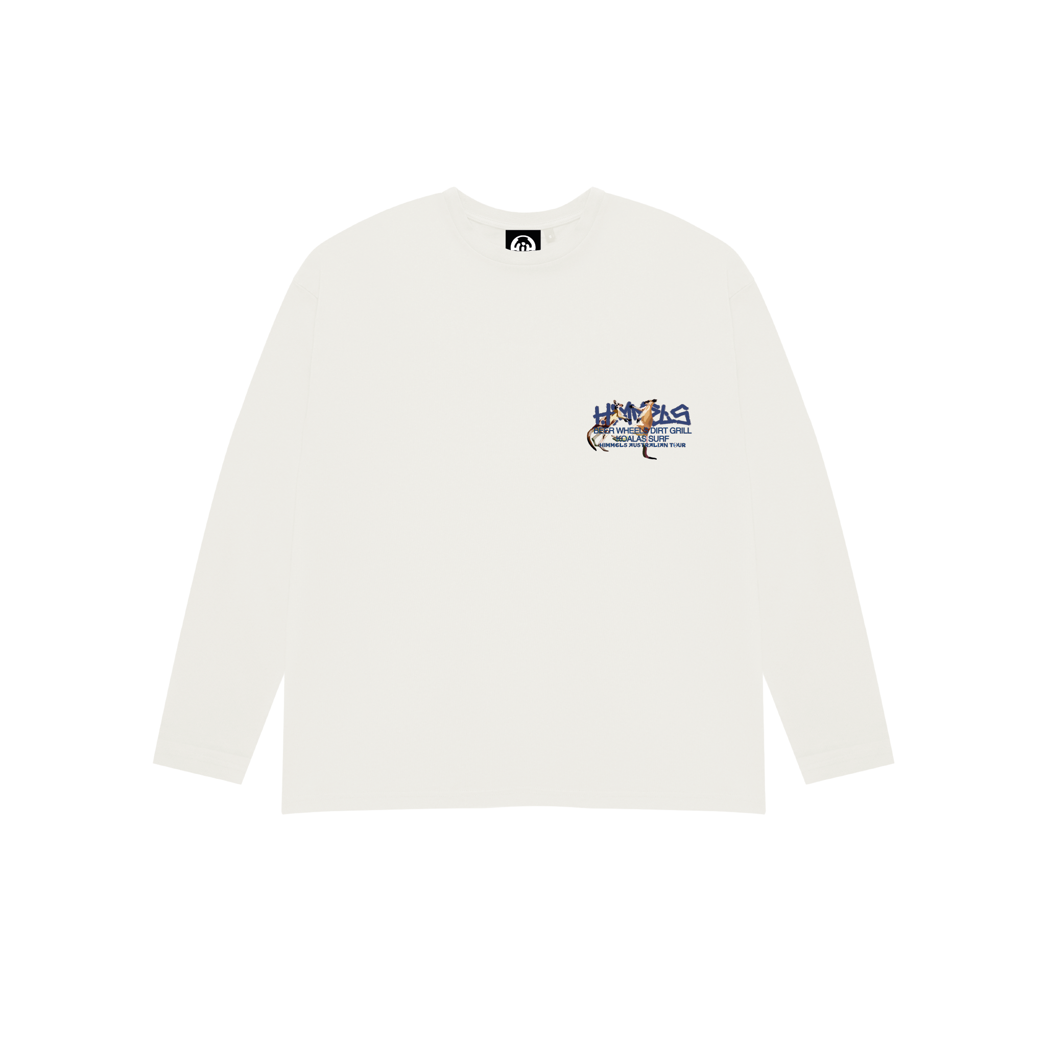 AUSTRALIAN WHITE LONGSLEEVE 