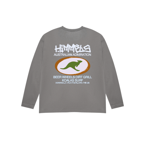 AUSTRALIAN CHARCOAL LONGSLEEVE