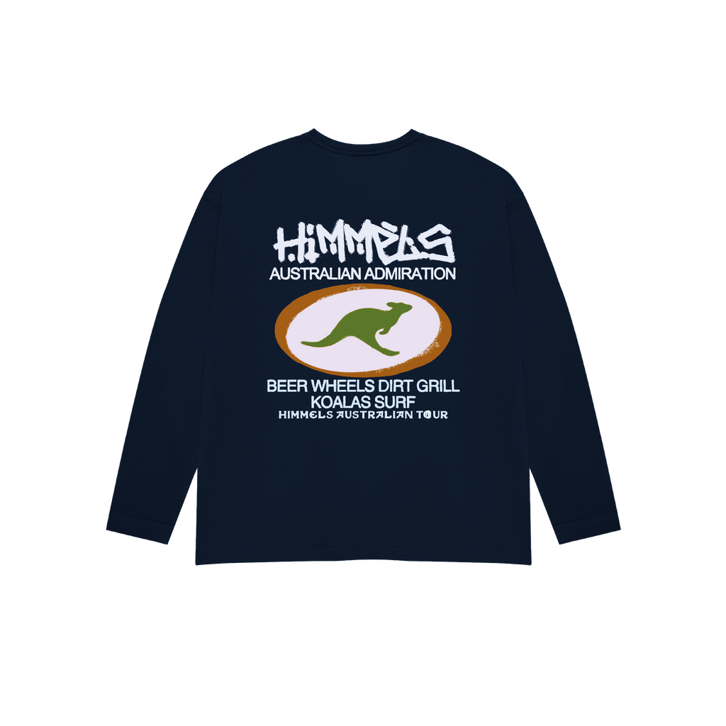 AUSTRALIAN NAVY BLUE LONGSLEEVE 