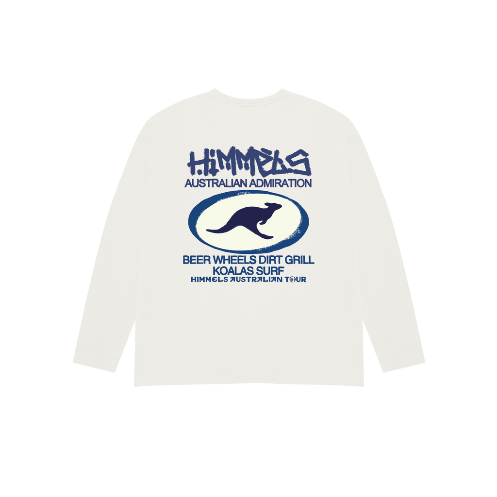 AUSTRALIAN WHITE LONGSLEEVE 