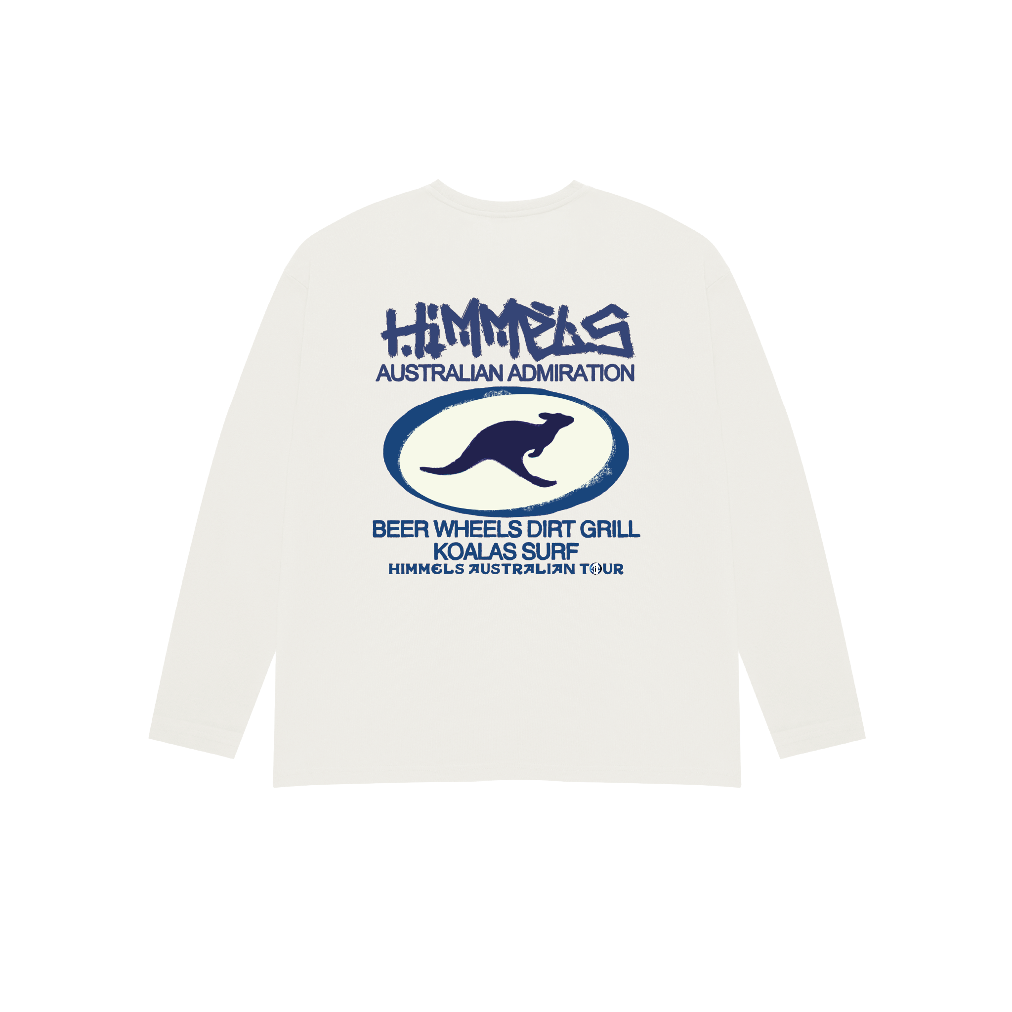 AUSTRALIAN WHITE LONGSLEEVE 