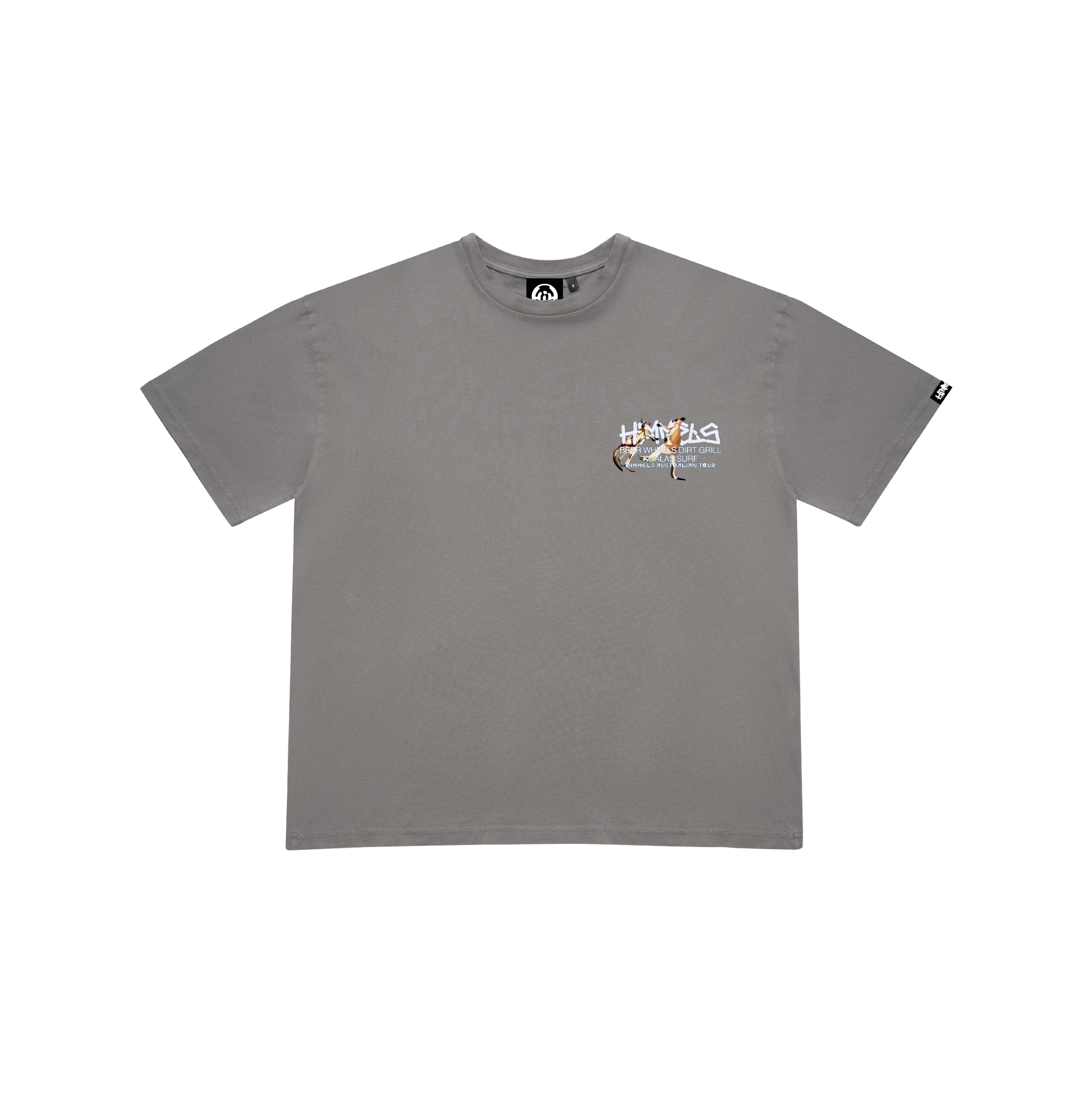 AUSTRALIAN CHARCOAL TEE
