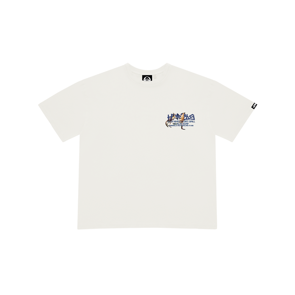 AUSTRALIAN WHITE TEE