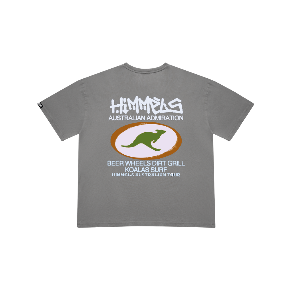 AUSTRALIAN CHARCOAL TEE