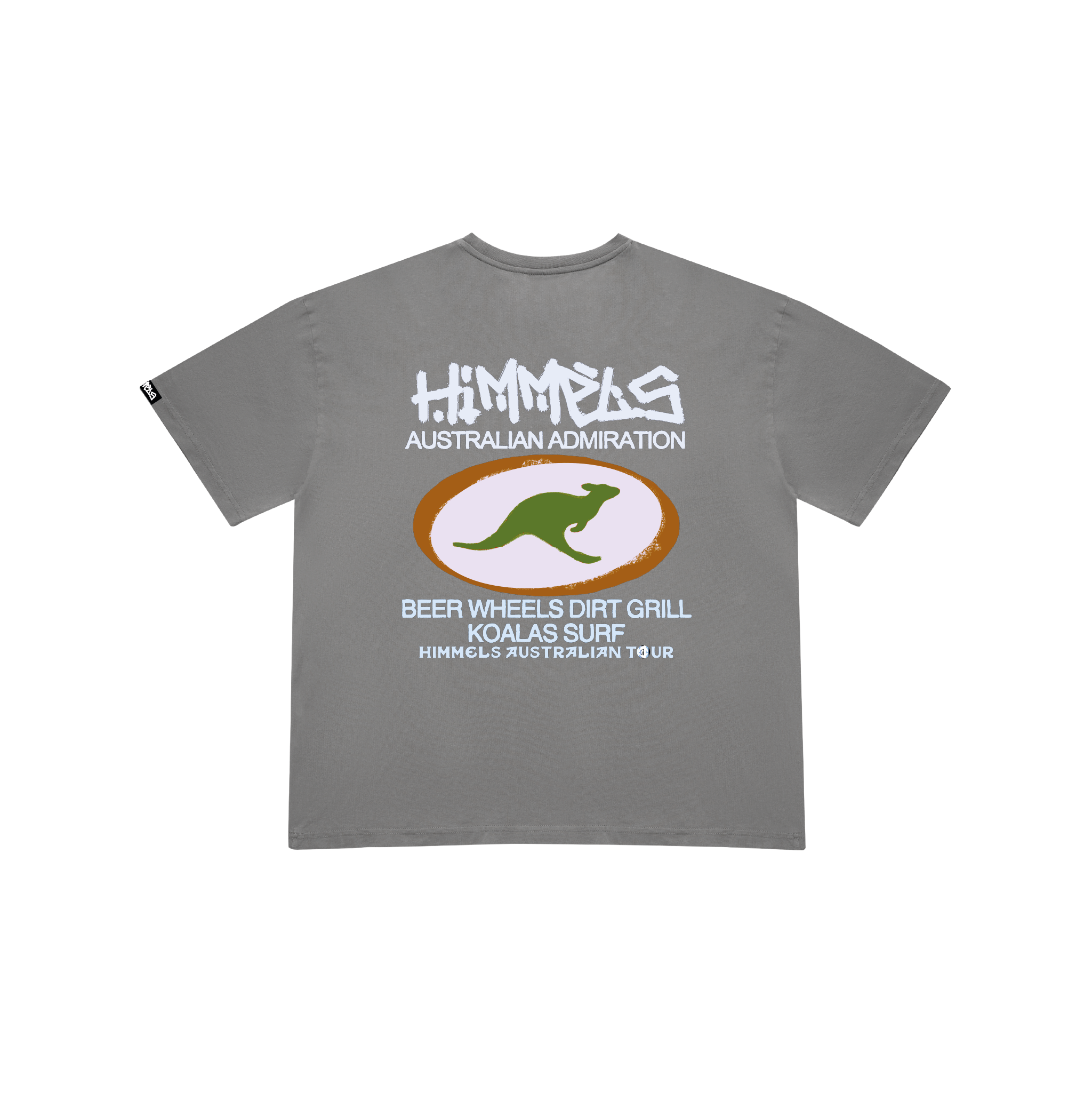 AUSTRALIAN CHARCOAL TEE