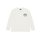 WHITE LONG-SLEEVED BEACH CLUB T-SHIRT