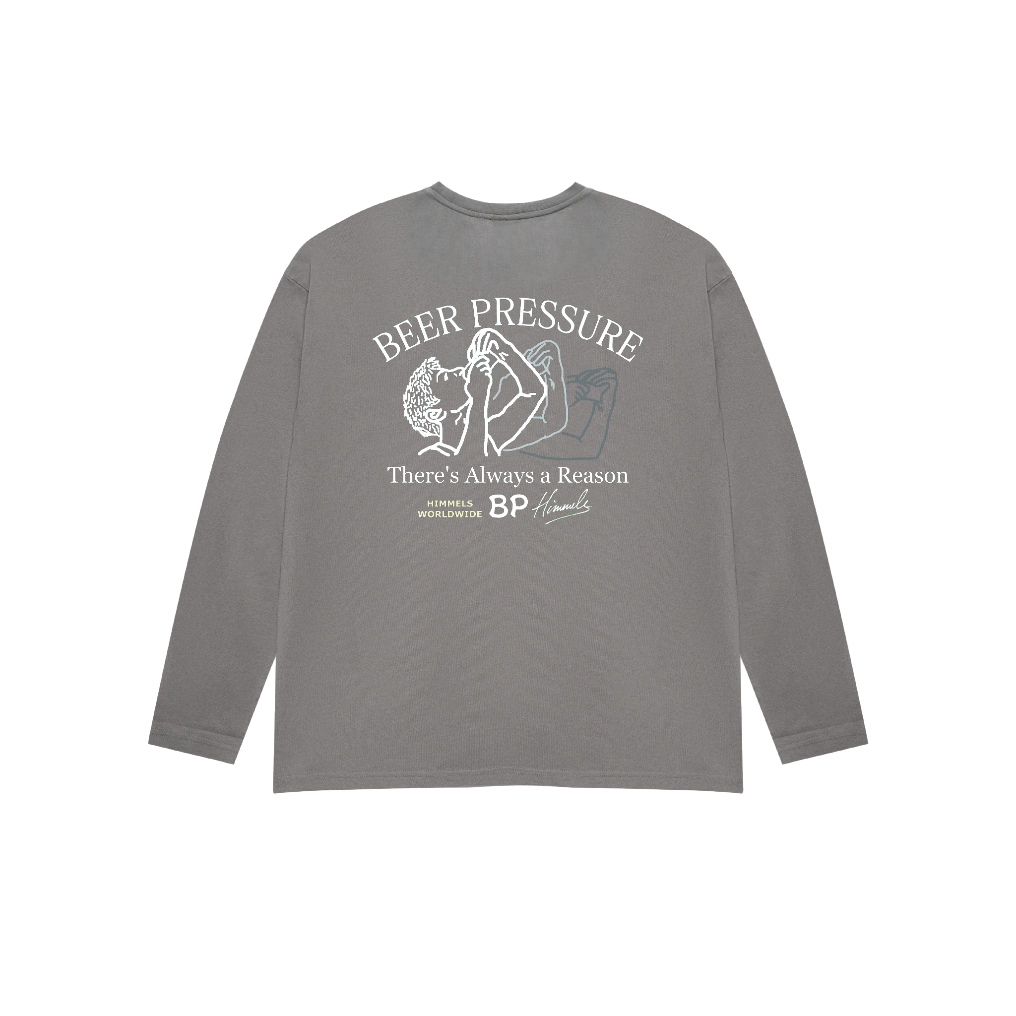 BP CHARCOAL  LONGSLEEVE