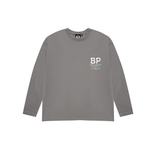 BP CHARCOAL  LONGSLEEVE