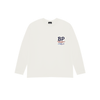 BP WHITE  LONGSLEEVE