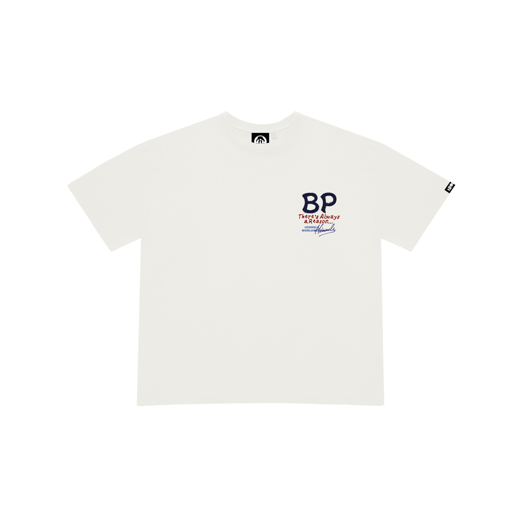 BP WHITE TEE