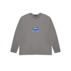 BLACKOUT PLANE CHARCOAL LONGSLEEVE
