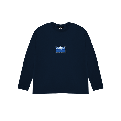 BLACKOUT PLANE NAVY BLUE LONGSLEEVE
