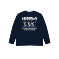 BLACKOUT PLANE NAVY BLUE LONGSLEEVE