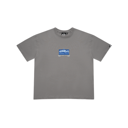 BLACKOUT PLANE CHARCOAL TEE