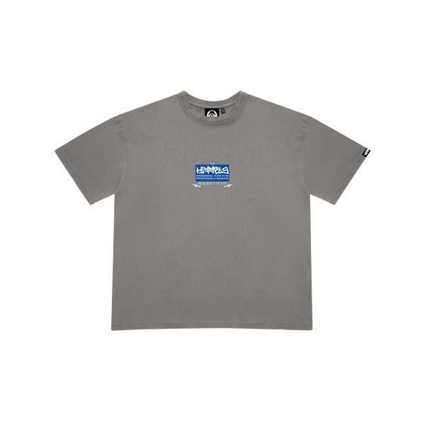BLACKOUT PLANE CHARCOAL TEE