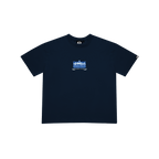 BLACKOUT PLANE NAVY BLUE TEE