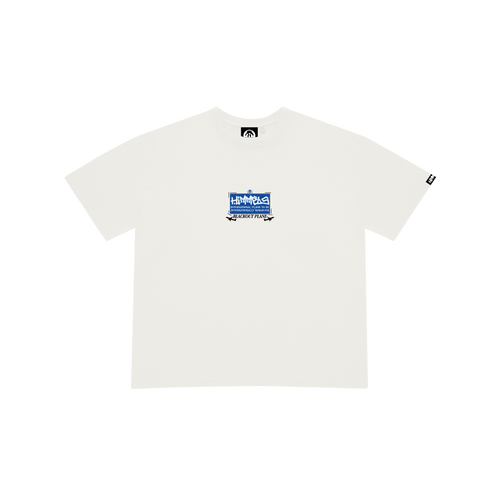 BLACKOUT PLANE WHITE TEE