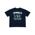 BLACKOUT PLANE NAVY BLUE TEE