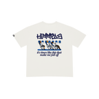 BLACKOUT PLANE WHITE TEE