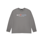BLUE LAGOON LONG SLEEVE T-SHIRT CHARCOAL