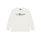 T-SHIRT BLUE LAGOON LONG SLEEVE WHITE