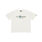 BLUE LAGOON WHITE T-SHIRT