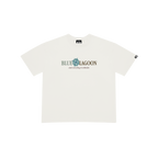 BLUE LAGOON WHITE T-SHIRT