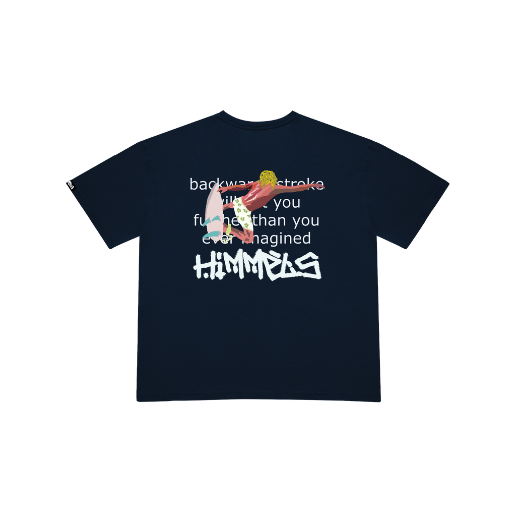 BLUE LAGOON NAVY BLUE T-SHIRT