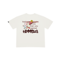 BLUE LAGOON WHITE T-SHIRT