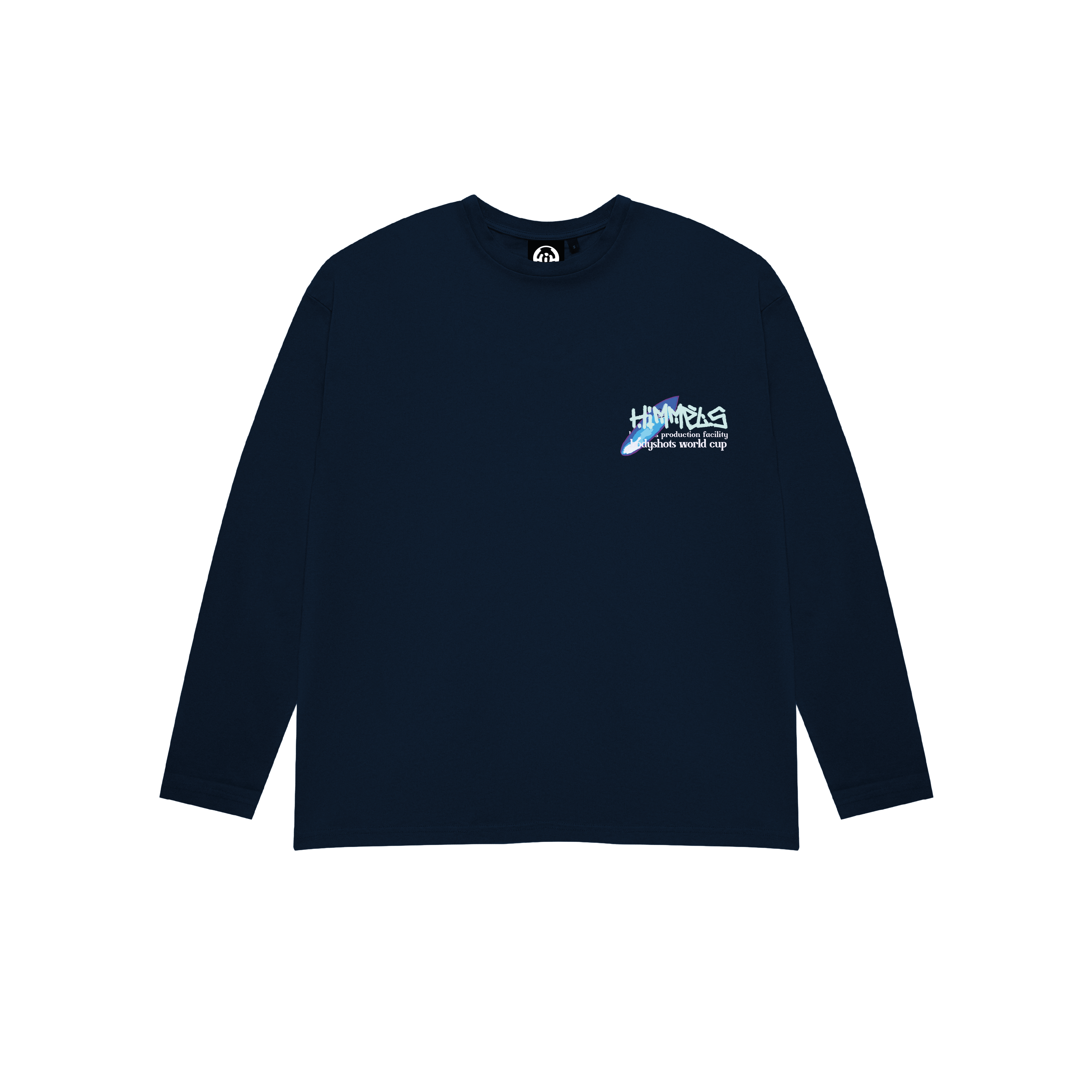 BODYSHOT SURFERS LONG SLEEVE NAVY T-SHIRT