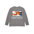 BODYSHOT SURFERS LONG SLEEVE T-SHIRT CHARCOAL