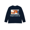 BODYSHOT SURFERS LONG SLEEVE NAVY T-SHIRT