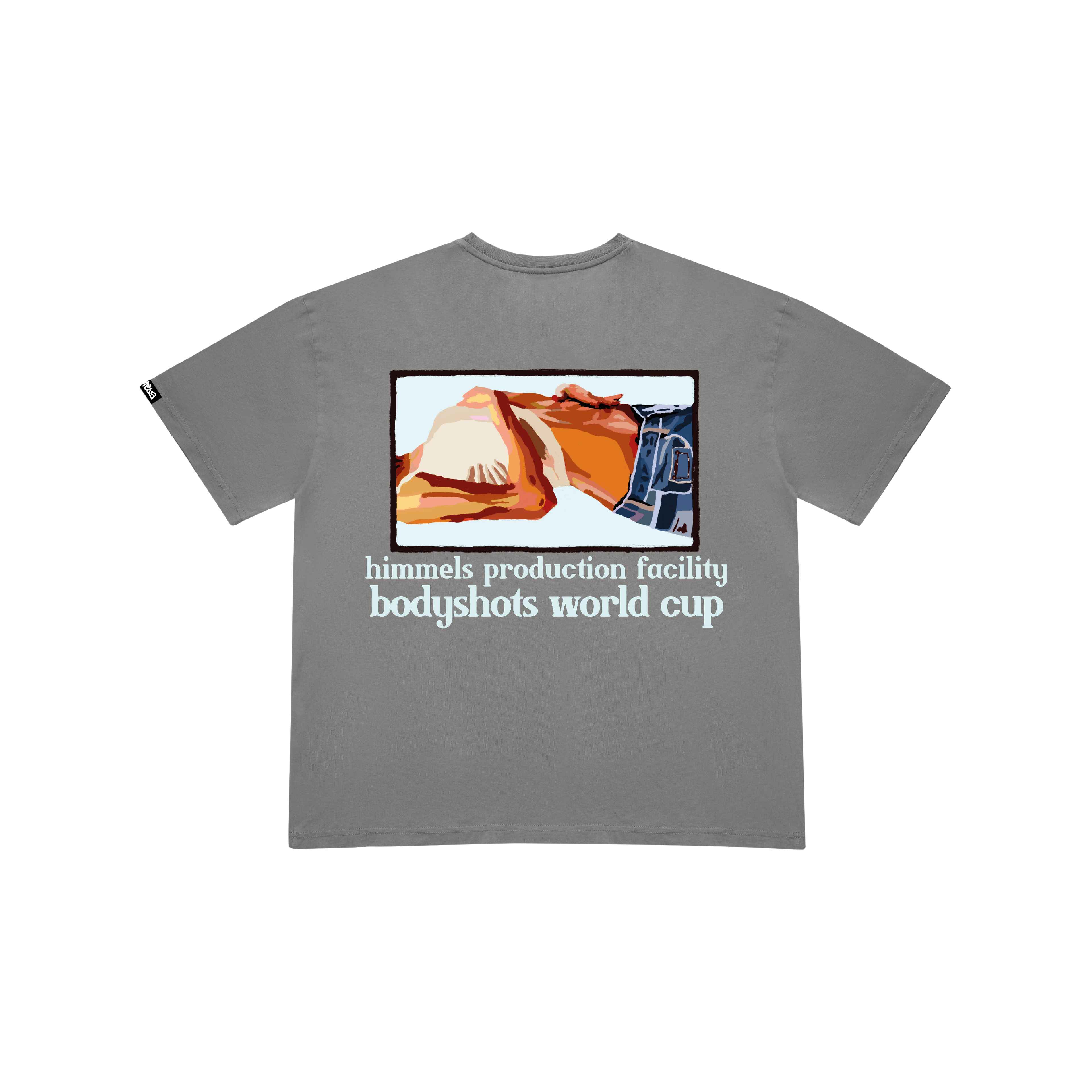BODYSHOT SURFERS CHARCOAL T-SHIRT