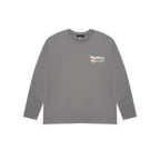 BORN YESTERDAY CHARCOAL  LONGSLEEVE