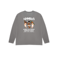 BORN YESTERDAY CHARCOAL  LONGSLEEVE