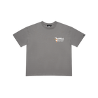 BORN YESTERDAY CHARCOAL TEE