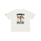 BORN YESTERDAY WHITE TEE