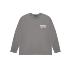 BORN YESTERDAY CHARCOAL  LONGSLEEVE