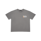 BORN YESTERDAY CHARCOAL TEE