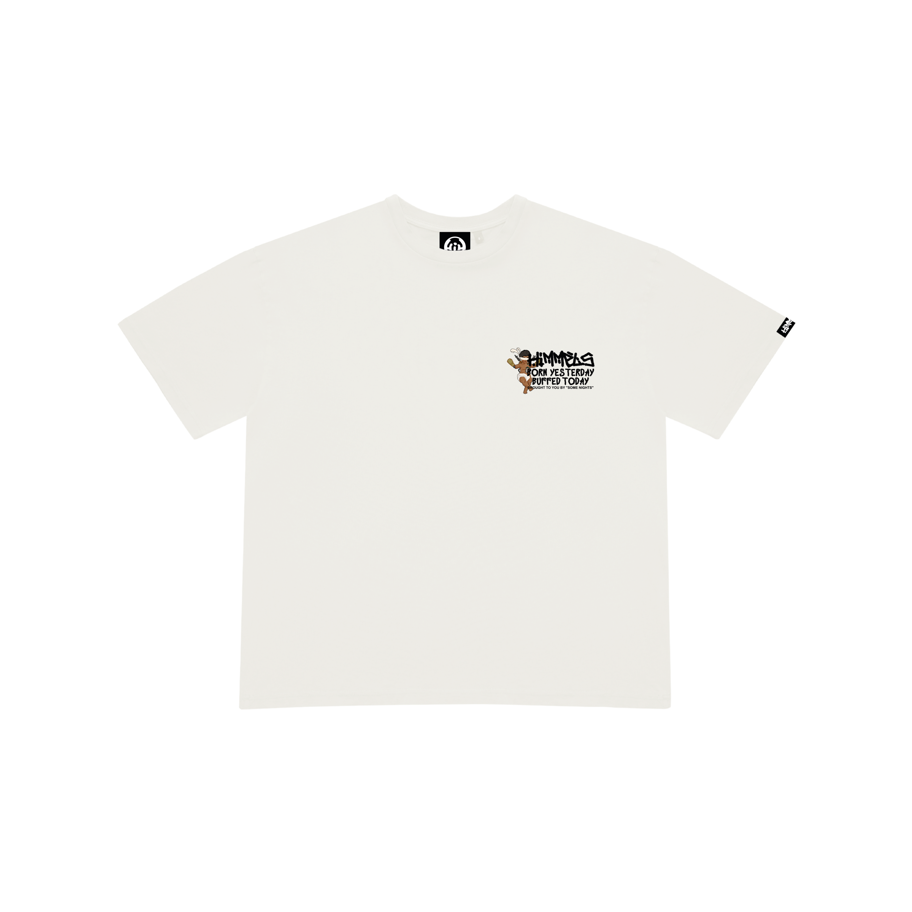 BORN YESTERDAY WHITE TEE