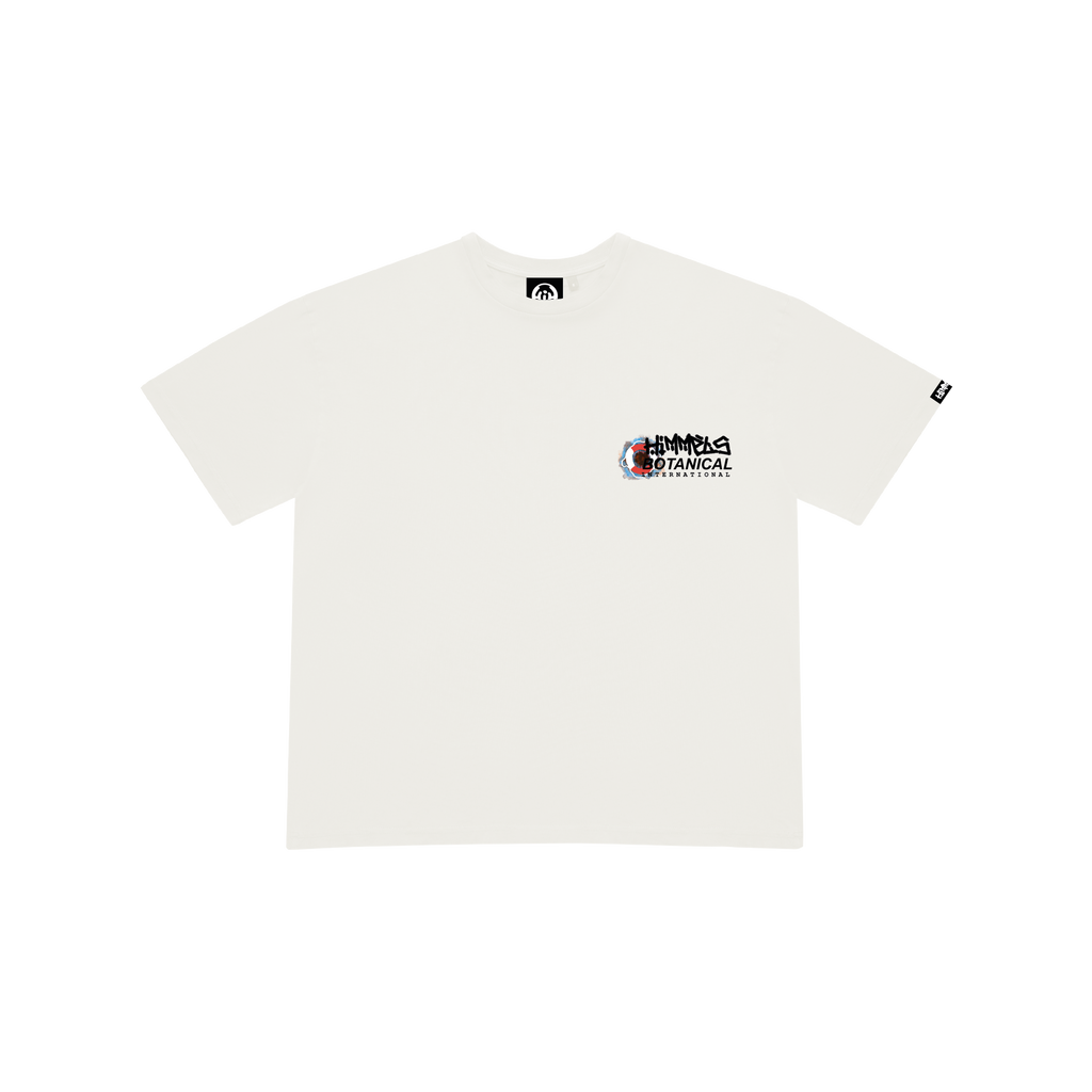 BOTANICAL WHITE T-SHIRT