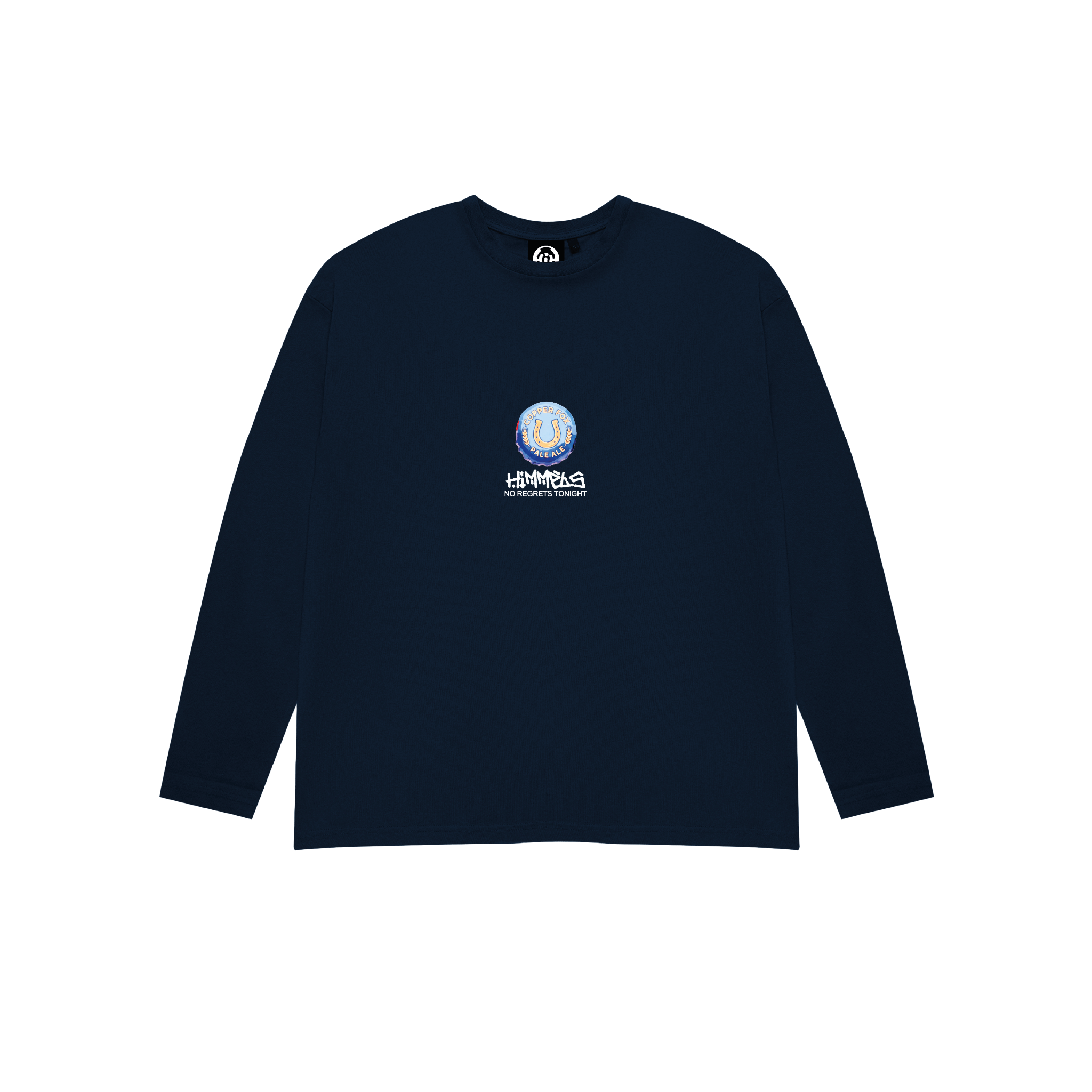 BREWSKYS NAVY BLUE LONGSLEEVE