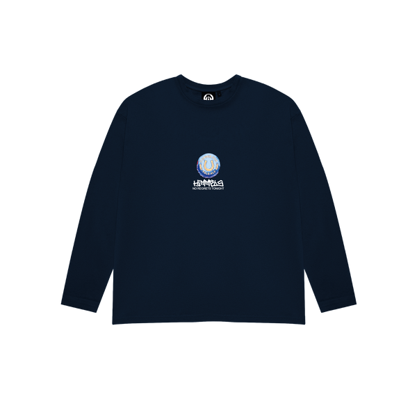 BREWSKYS NAVY BLUE LONGSLEEVE