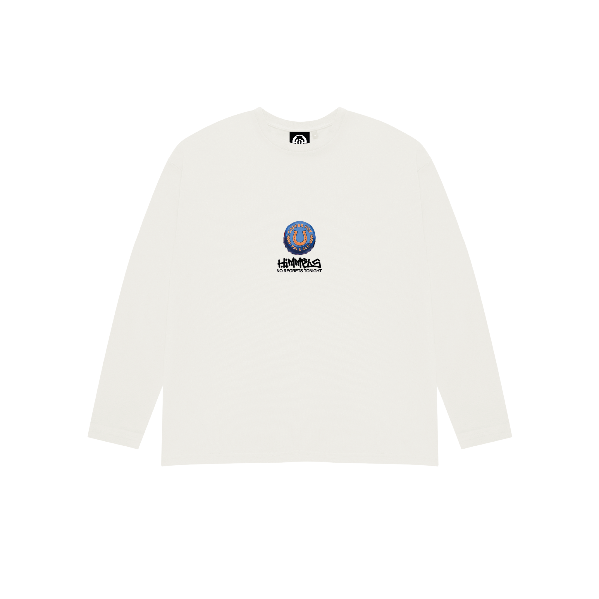 BREWSKYS WHITE  LONGSLEEVE