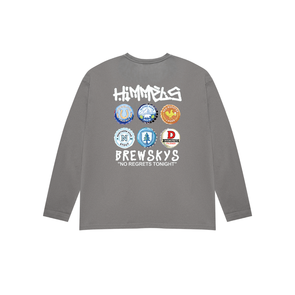 BREWSKYS CHARCOAL LONGSLEEVE