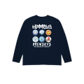 BREWSKYS NAVY BLUE LONGSLEEVE