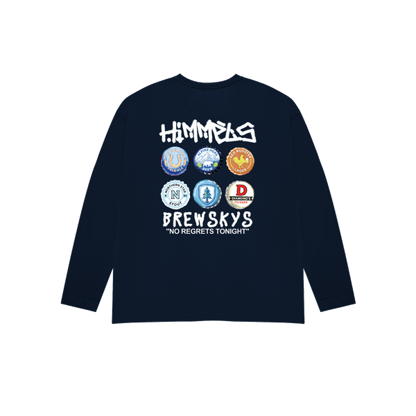 BREWSKYS NAVY BLUE LONGSLEEVE